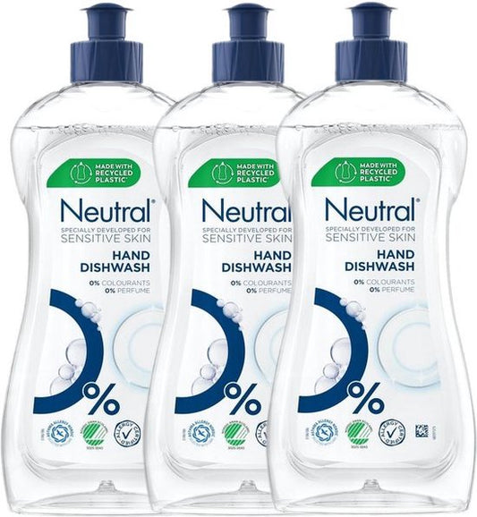 Neutral Afwasmiddel 3 x 500 ml - Parfumetica